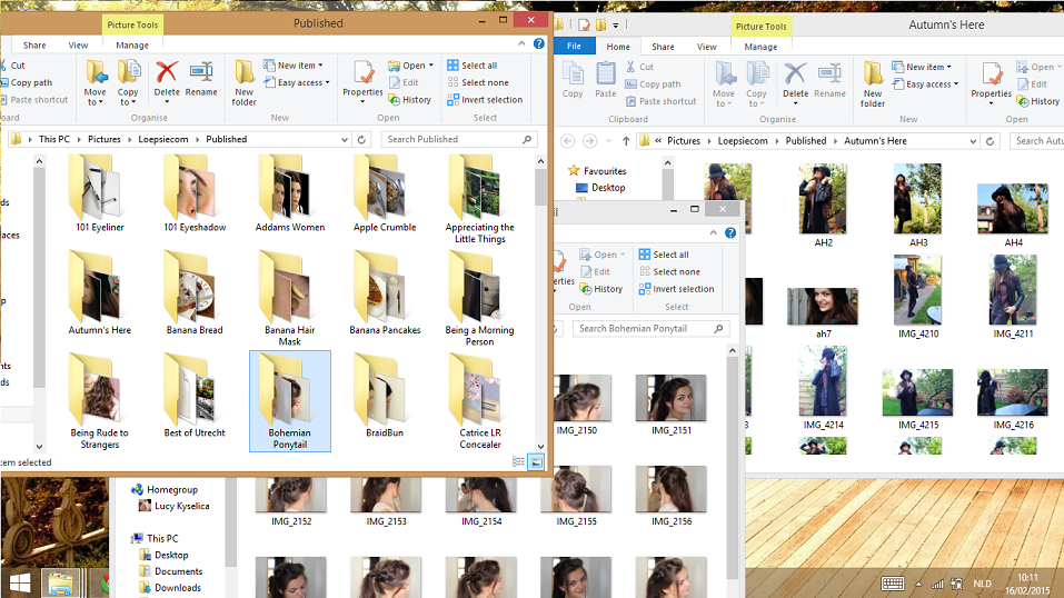 How I Organise Photos On My Laptop