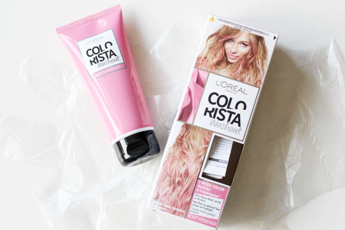 Trying Pink Colorista Washout On Dark Hair - Loepsie