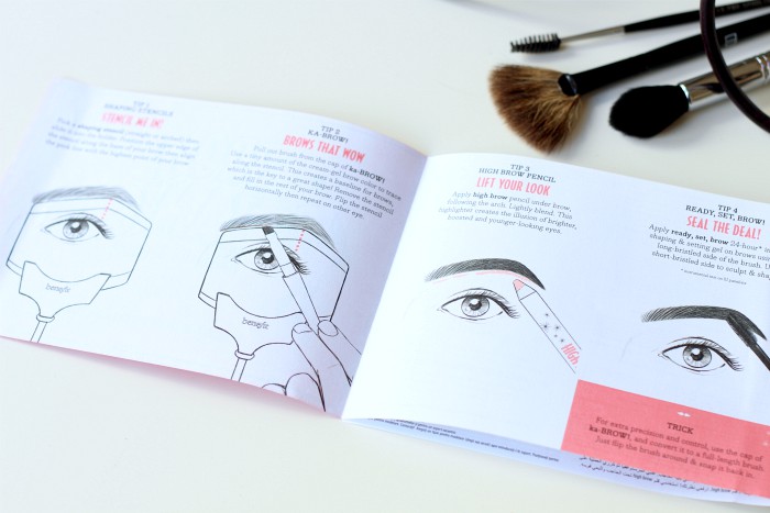 Benefit cosmetics deals eyebrow stencil