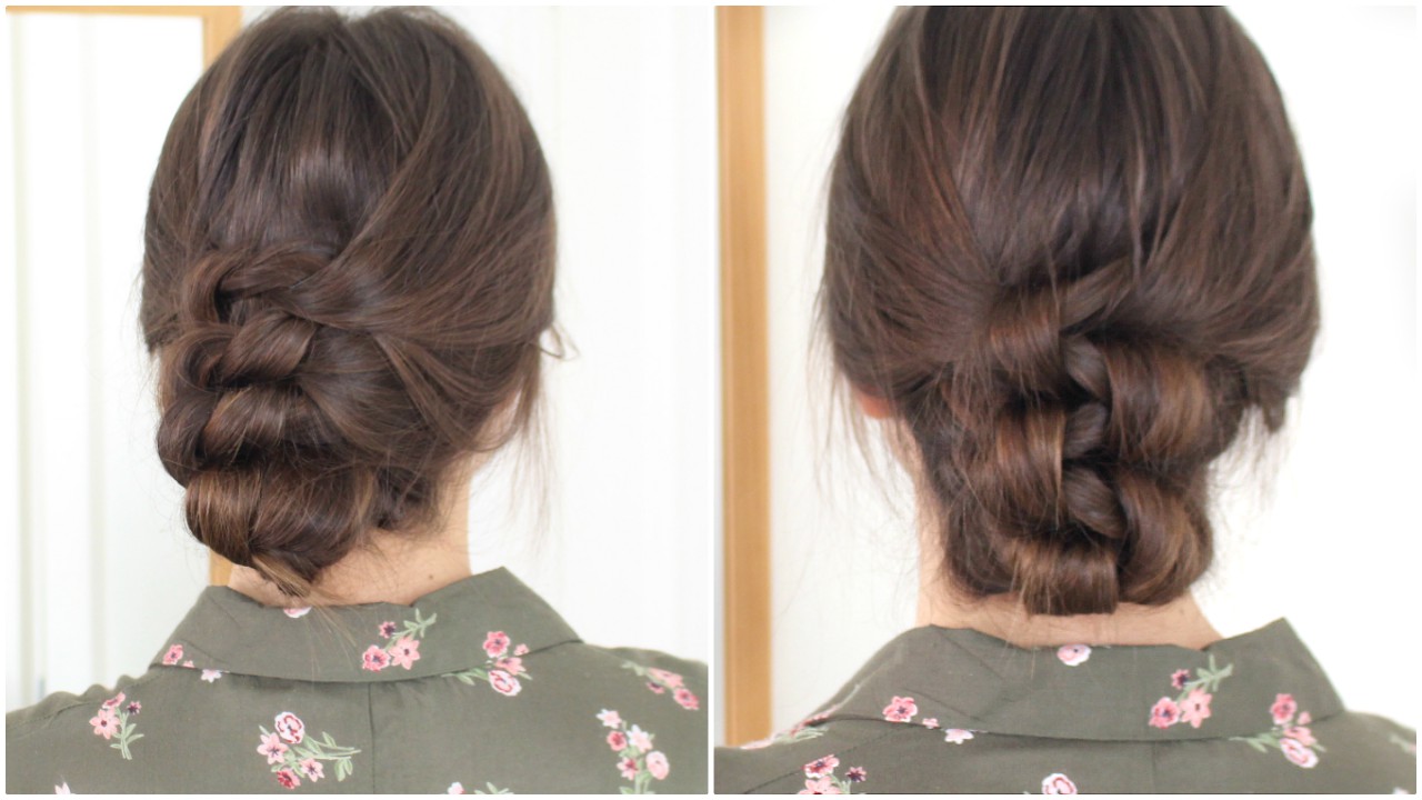 Knotted Updo | Tutorial