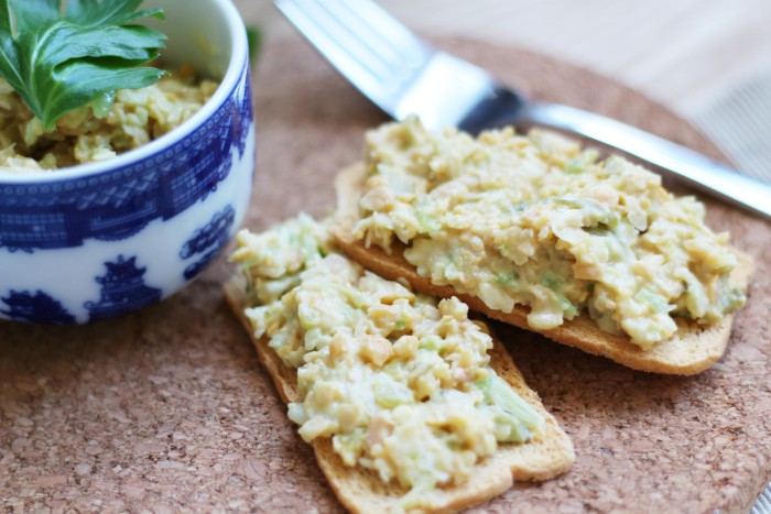 Tuna Style Chickpea Salad