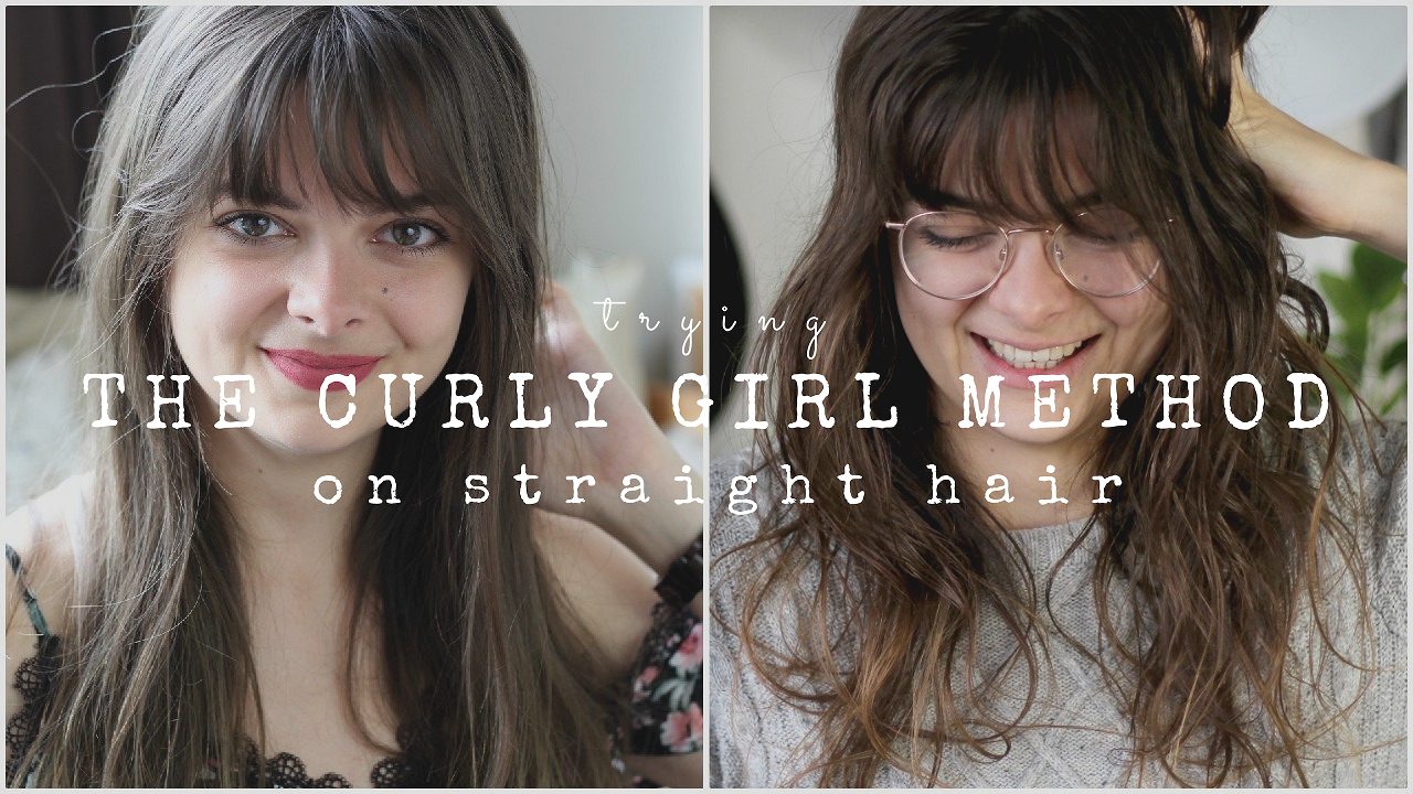 Trying The Curly Girl Method On Straight Hair - Loepsie