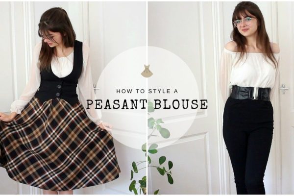 Why I Love A Peasant Blouse – My 5 Favourite Styles