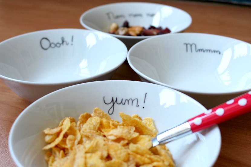 DIY Sharpie Bowls