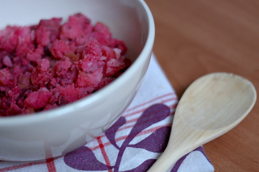 Bietenstamppot: Beetroot Mash