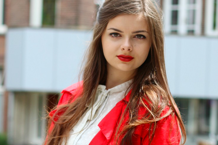 OOTD: Monochrome & Red