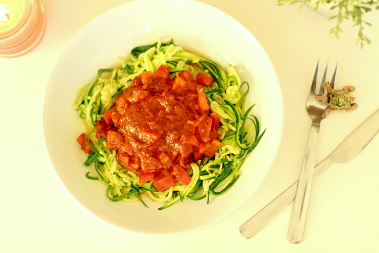 Zoodles – Zucchini Noodles Recipe