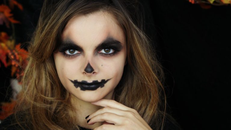Jack-O'-Lantern | Easy Halloween Makeup Tutorial - Loepsie