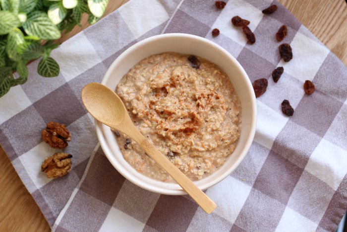 Carrot Cake Oatmeal | Recipe