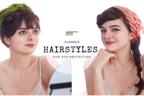 Summery Vintage Hairstyles For Sun Protection