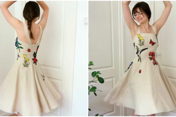 A Linen Summer Meadow Dress – Sew With Me