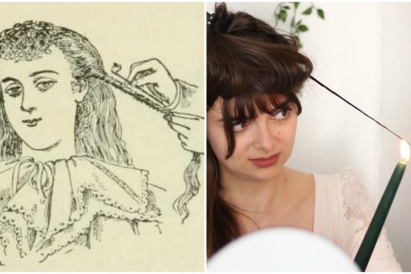 I Tried Victorian Hair Singeing