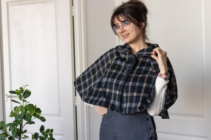Making A Cute Vintage Capelet - Sew With Me - Loepsie