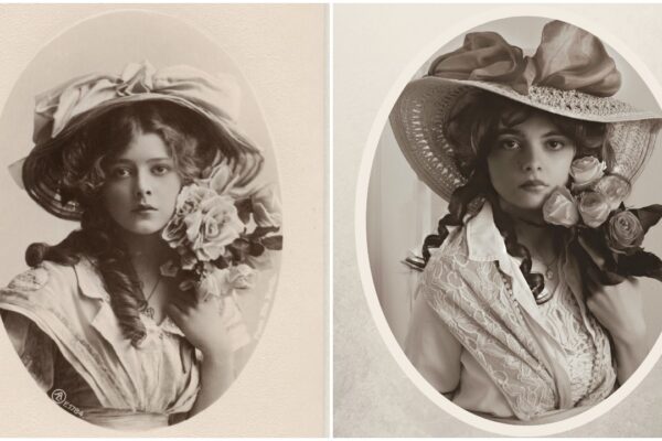 I Tried Recreating An Edwardian Locket Photo