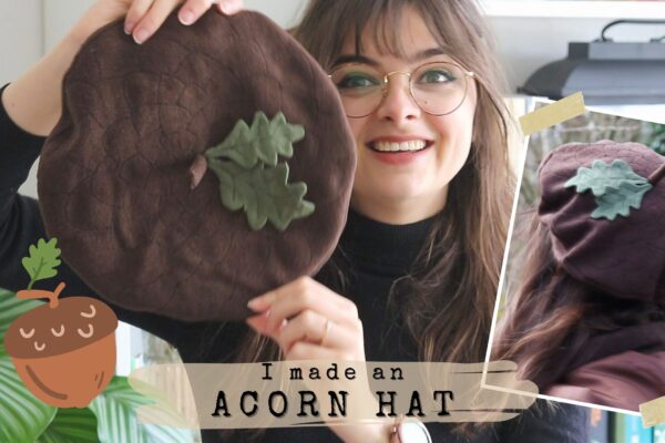 I Made An Acorn Hat 🌳