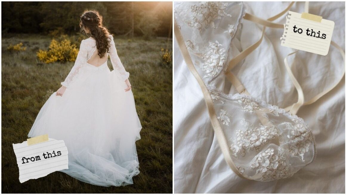 I Made A Bralette Out Of My Bridal Lace