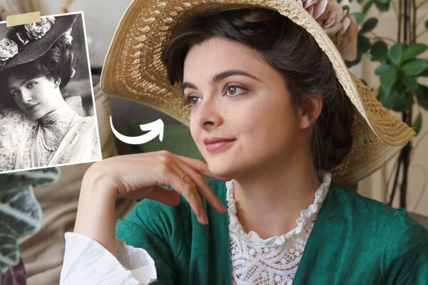 Giving Myself A Silent Movie Makeover 💐 1910s Here I Come