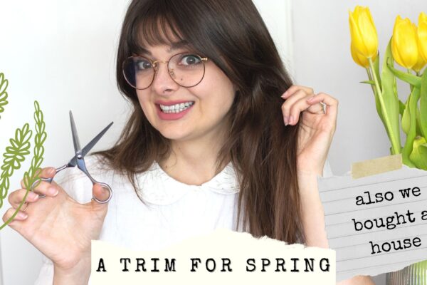 Unknowlingly telling you how WE BOUGHT A HOUSE!!! 😱🏡 (and cutting my hair)